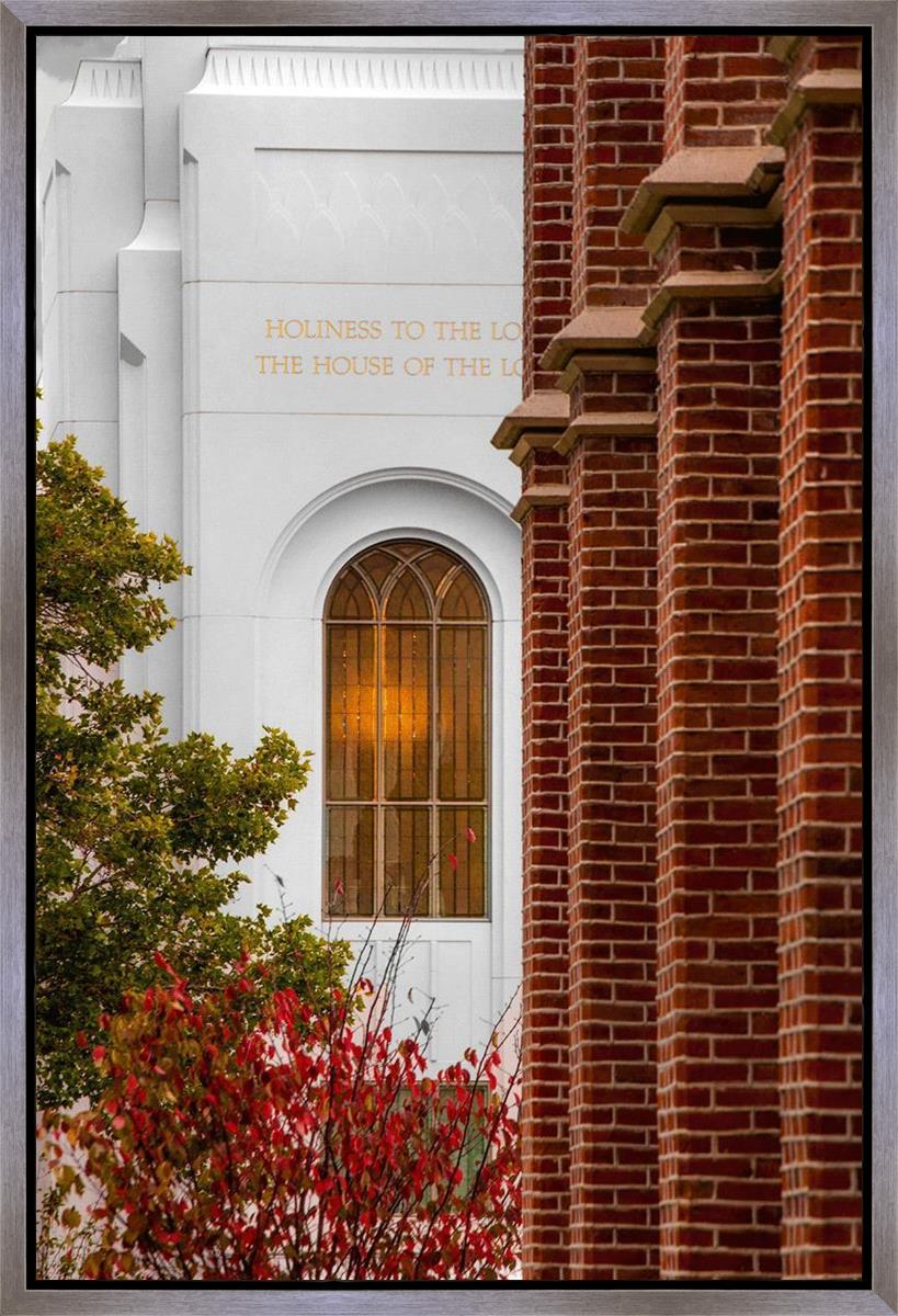 Brigham City Sacred Walls Gallery Wrap