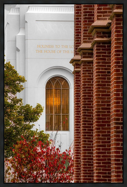 Brigham City Sacred Walls Gallery Wrap