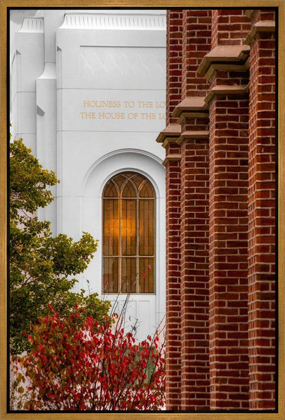 Brigham City Sacred Walls Gallery Wrap