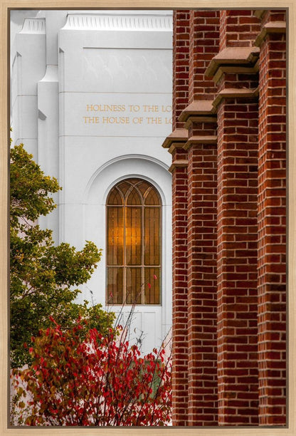 Brigham City Sacred Walls Gallery Wrap