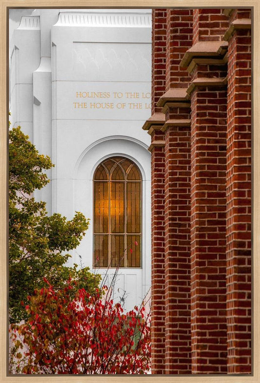 Brigham City Sacred Walls Gallery Wrap