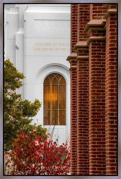 Brigham City Sacred Walls Gallery Wrap