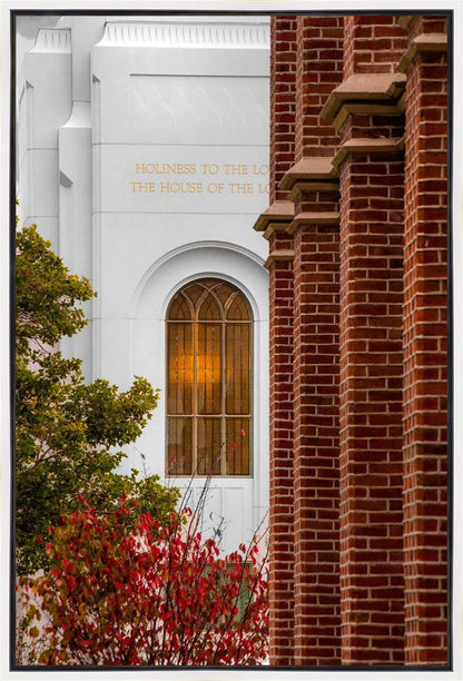 Brigham City Sacred Walls Gallery Wrap