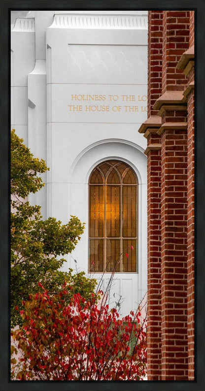 Brigham City Sacred Walls Gallery Wrap