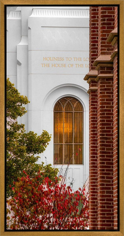 Brigham City Sacred Walls Gallery Wrap