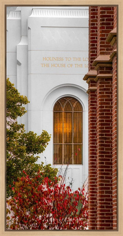 Brigham City Sacred Walls Gallery Wrap