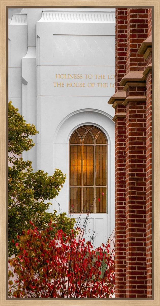Brigham City Sacred Walls Gallery Wrap