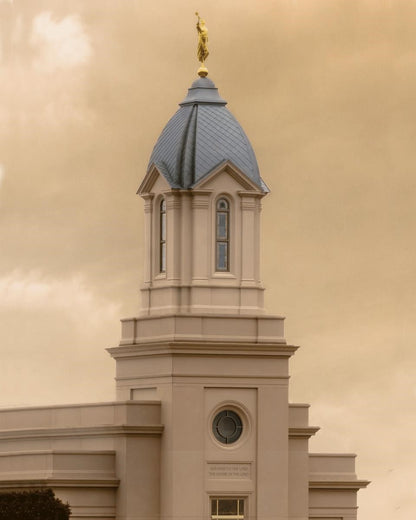 Cedar City Golden Sunshine Vertical Gallery Wrap