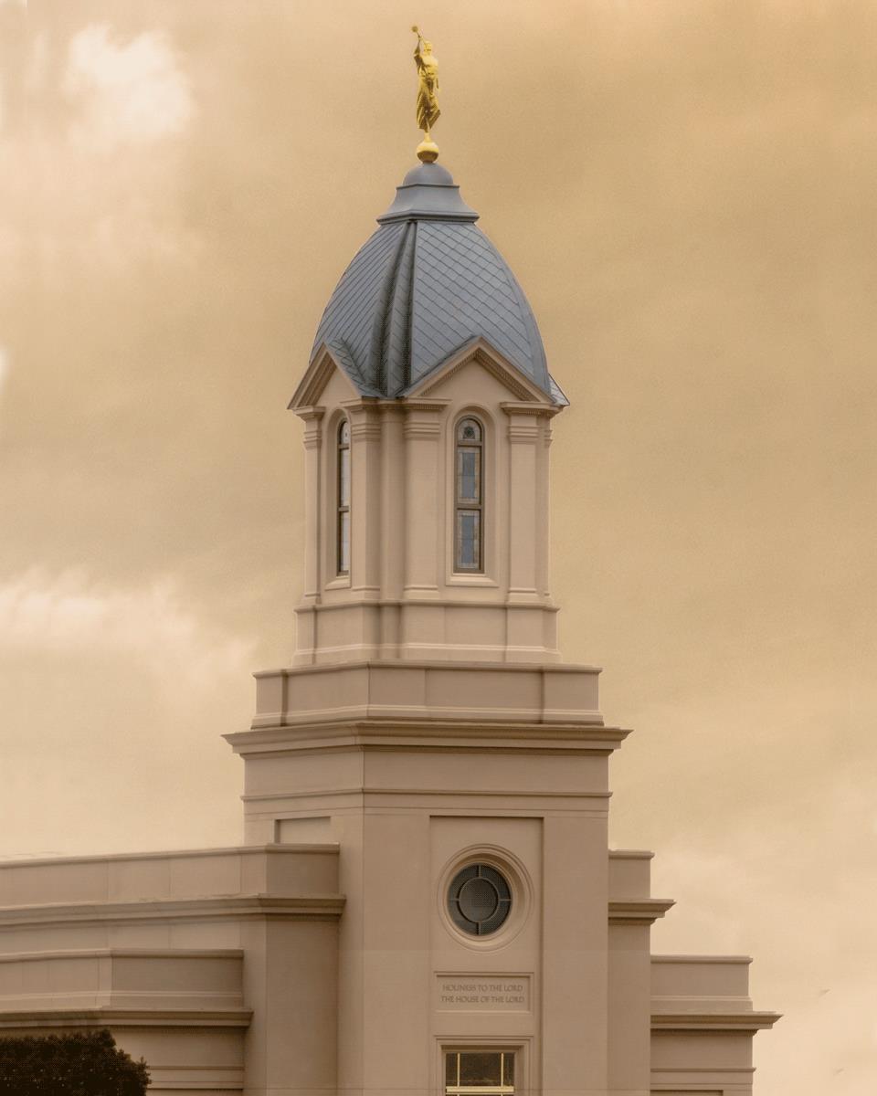 Cedar City Golden Sunshine Vertical Gallery Wrap