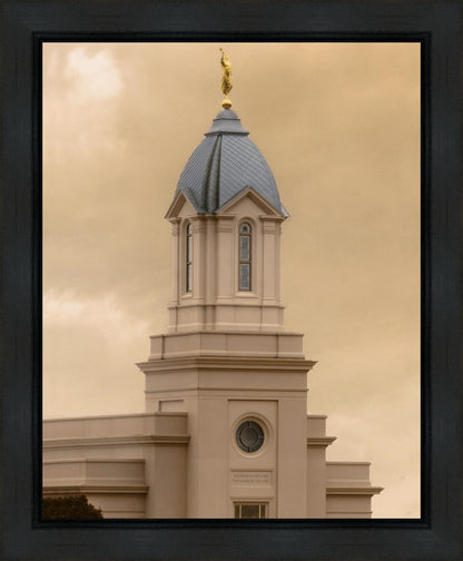 Cedar City Golden Sunshine Vertical Gallery Wrap