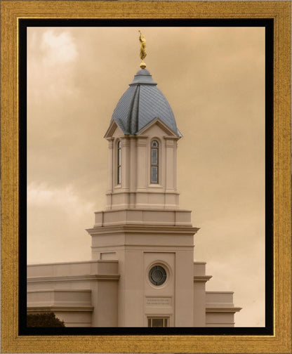 Cedar City Golden Sunshine Vertical Gallery Wrap