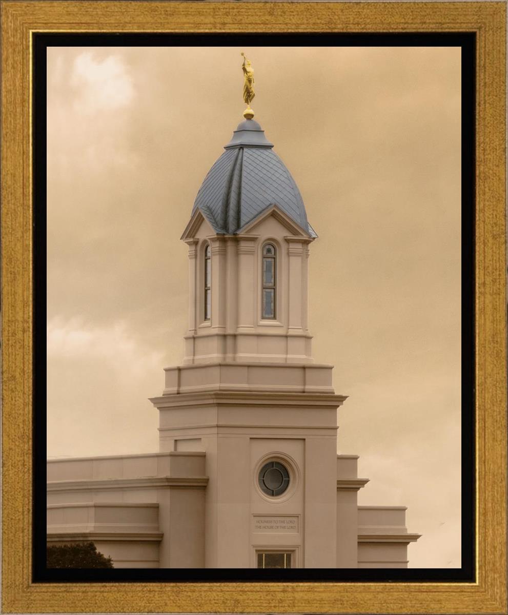 Cedar City Golden Sunshine Vertical Gallery Wrap