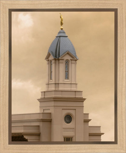 Cedar City Golden Sunshine Vertical Gallery Wrap