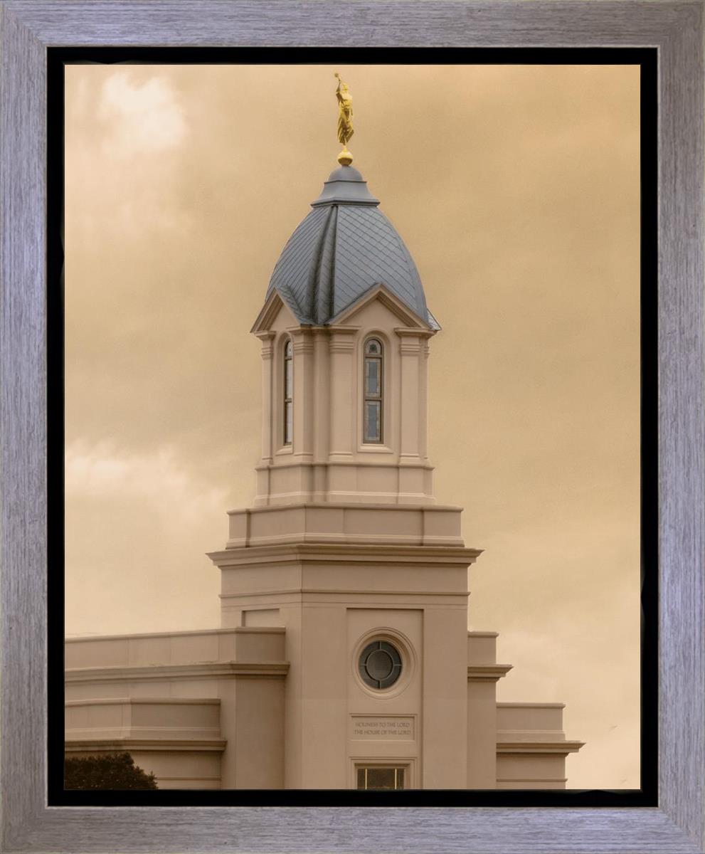 Cedar City Golden Sunshine Vertical Gallery Wrap