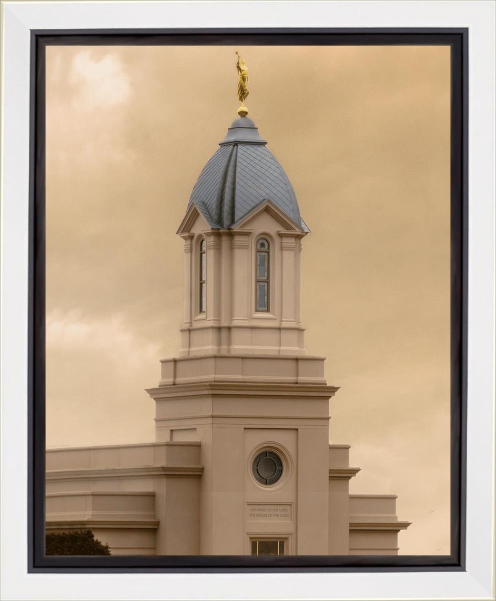 Cedar City Golden Sunshine Vertical Gallery Wrap