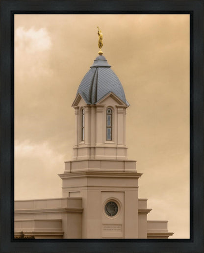 Cedar City Golden Sunshine Vertical Gallery Wrap