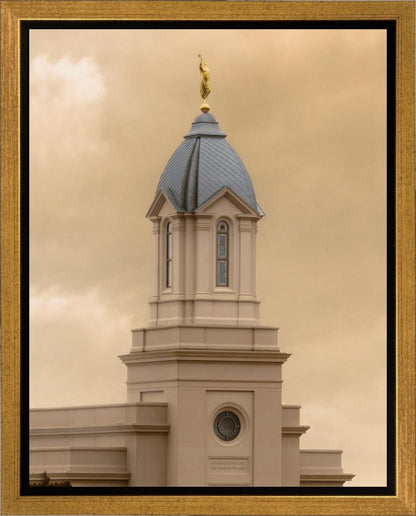 Cedar City Golden Sunshine Vertical Gallery Wrap