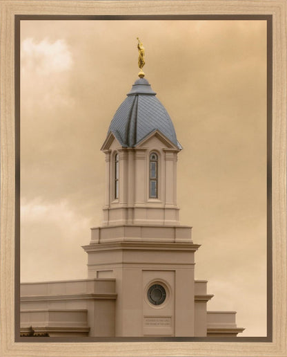 Cedar City Golden Sunshine Vertical Gallery Wrap