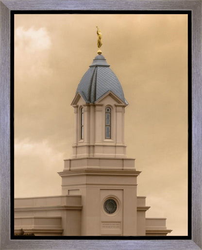 Cedar City Golden Sunshine Vertical Gallery Wrap