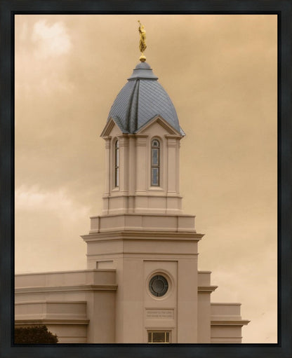 Cedar City Golden Sunshine Vertical Gallery Wrap