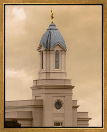 Cedar City Golden Sunshine Vertical Gallery Wrap