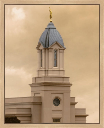 Cedar City Golden Sunshine Vertical Gallery Wrap