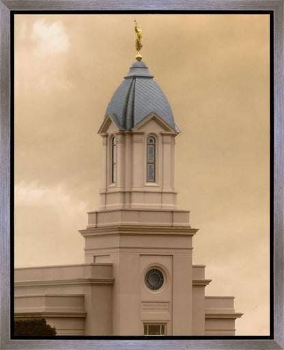 Cedar City Golden Sunshine Vertical Gallery Wrap