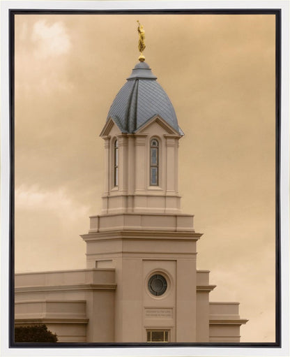 Cedar City Golden Sunshine Vertical Gallery Wrap