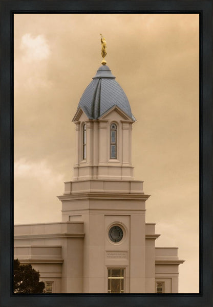 Cedar City Golden Sunshine Vertical Gallery Wrap