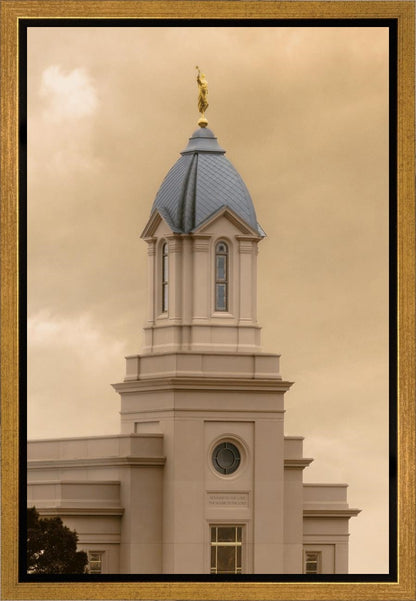 Cedar City Golden Sunshine Vertical Gallery Wrap