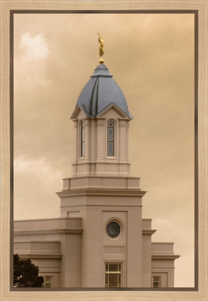 Cedar City Golden Sunshine Vertical Gallery Wrap