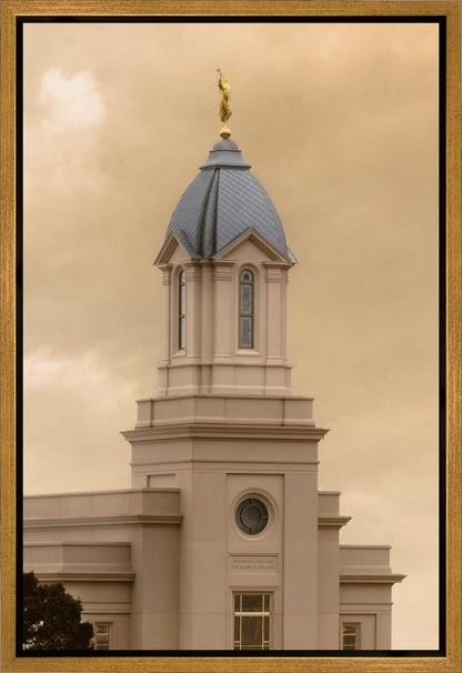 Cedar City Golden Sunshine Vertical Gallery Wrap