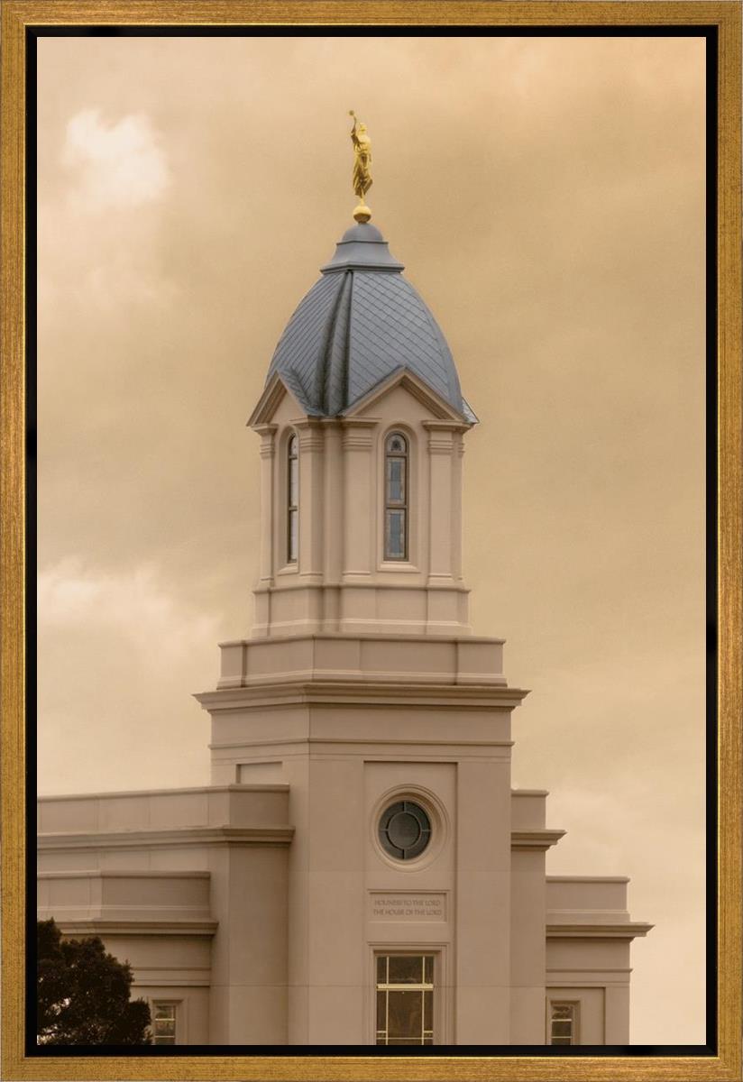 Cedar City Golden Sunshine Vertical Gallery Wrap