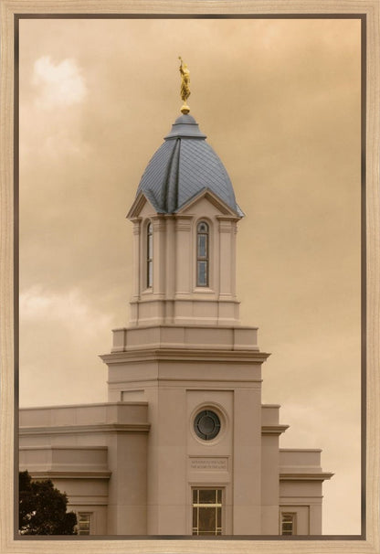 Cedar City Golden Sunshine Vertical Gallery Wrap