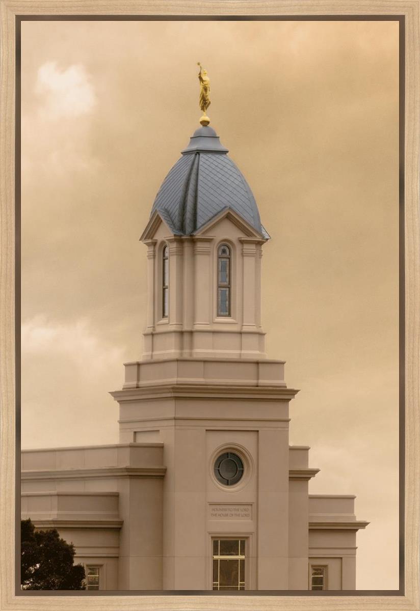 Cedar City Golden Sunshine Vertical Gallery Wrap
