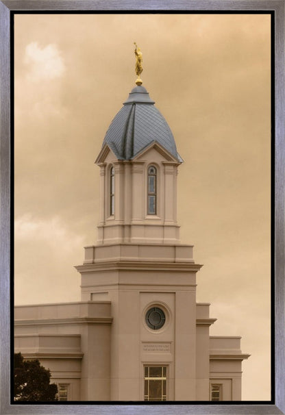 Cedar City Golden Sunshine Vertical Gallery Wrap