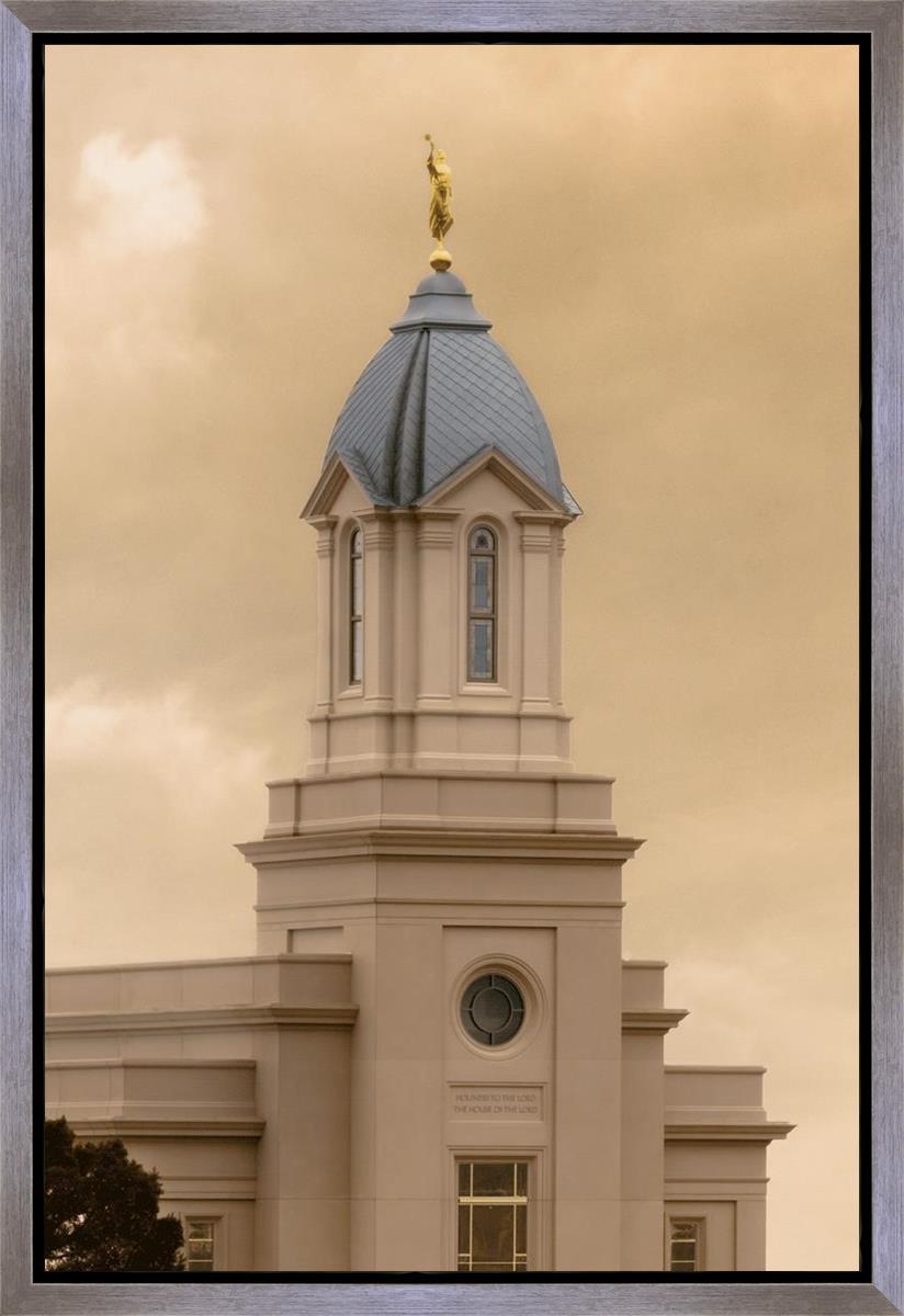 Cedar City Golden Sunshine Vertical Gallery Wrap