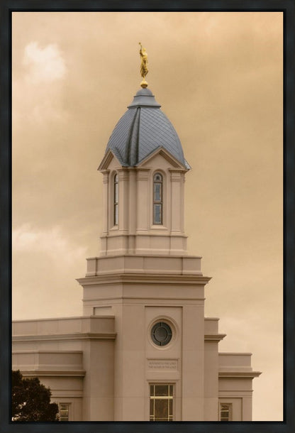 Cedar City Golden Sunshine Vertical Gallery Wrap