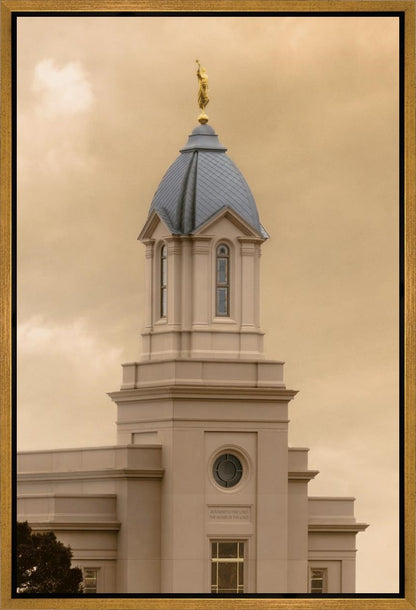 Cedar City Golden Sunshine Vertical Gallery Wrap