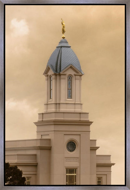 Cedar City Golden Sunshine Vertical Gallery Wrap