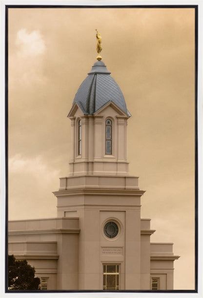 Cedar City Golden Sunshine Vertical Gallery Wrap