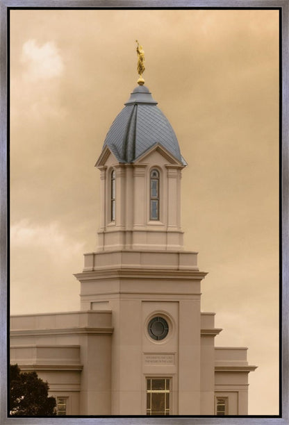 Cedar City Golden Sunshine Vertical Gallery Wrap