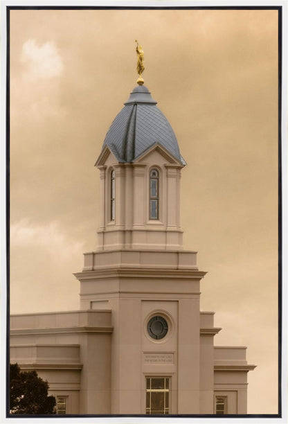 Cedar City Golden Sunshine Vertical Gallery Wrap