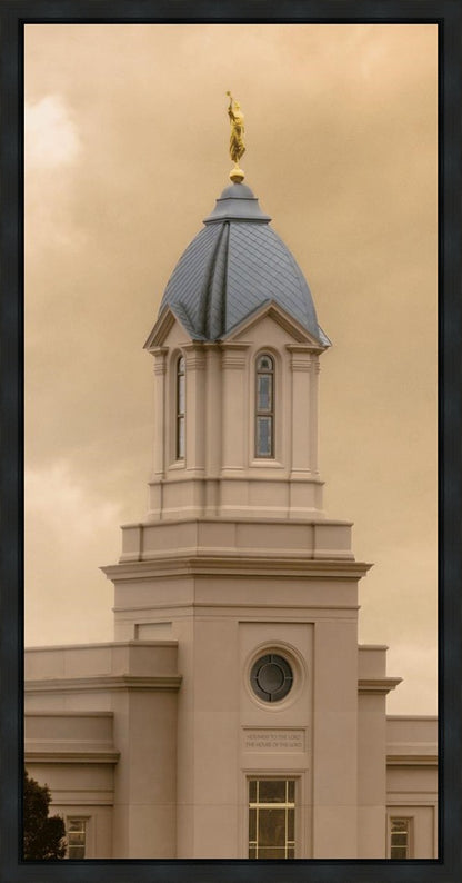 Cedar City Golden Sunshine Vertical Gallery Wrap