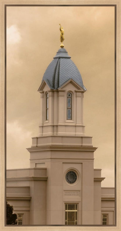 Cedar City Golden Sunshine Vertical Gallery Wrap