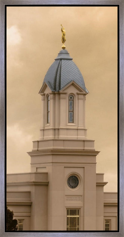 Cedar City Golden Sunshine Vertical Gallery Wrap