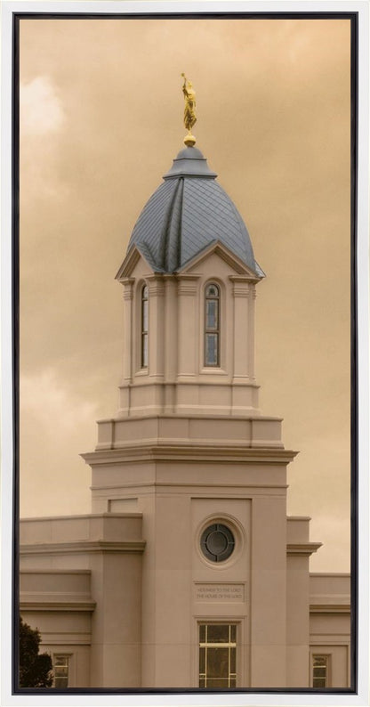 Cedar City Golden Sunshine Vertical Gallery Wrap