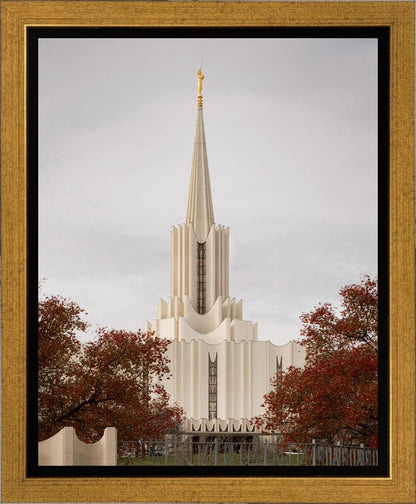 Jordan River Crimson & Wool Gallery Wrap