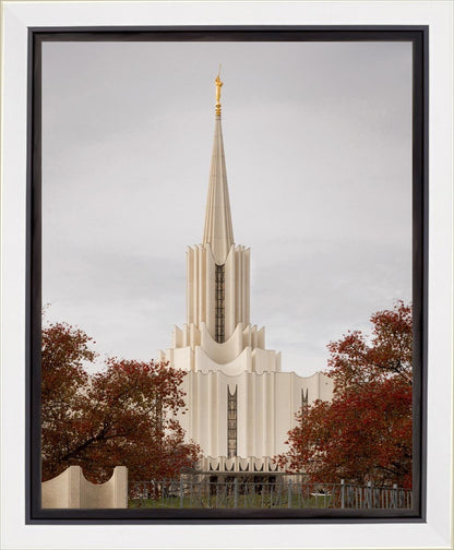 Jordan River Crimson & Wool Gallery Wrap