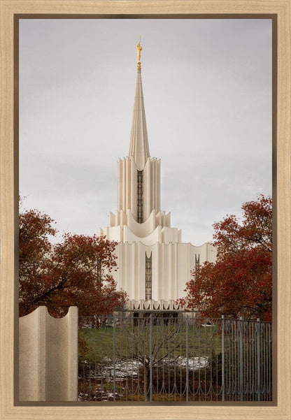 Jordan River Crimson & Wool Gallery Wrap